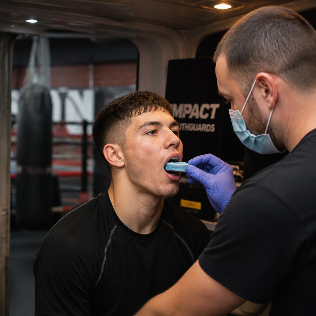 Mobile fitting at a Fresno gym